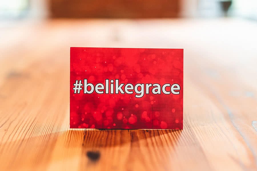 Notecard #belikegrace