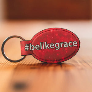Red Keychain #belikegrace
